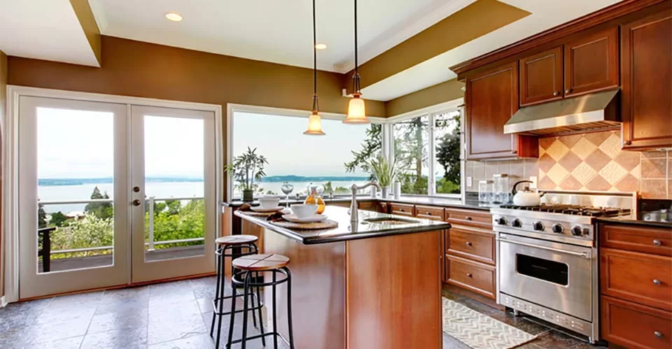 luxury kitchen interior