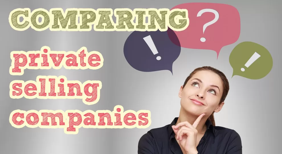 How to compare private selling companies: 10 crucial questions to ask 1 comparing