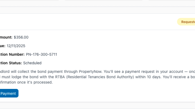 bond requested not paid