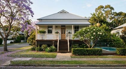 Timber Queenslander home in a Brisbane street, the kind of property that needs a seller disclosure statement in QLD before sale