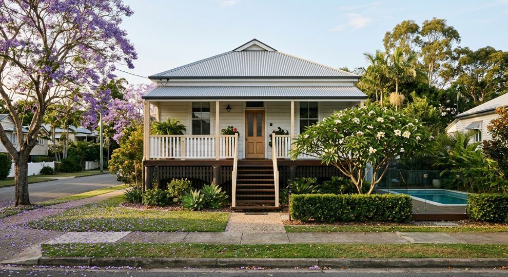 Timber Queenslander home in a Brisbane street, the kind of property that needs a seller disclosure statement in QLD before sale